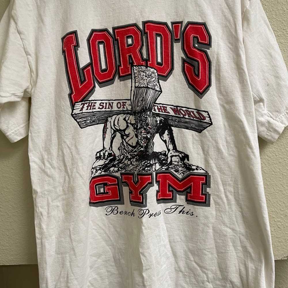 90S VTG LORDS GYM TEE - image 4