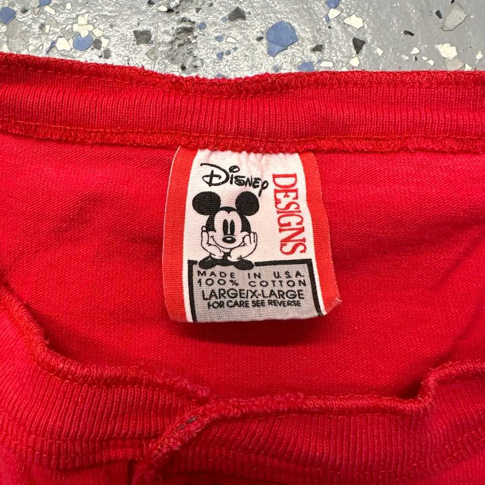 Vintage Disney Designs Epcot Graphic Shirt XL Mad… - image 7