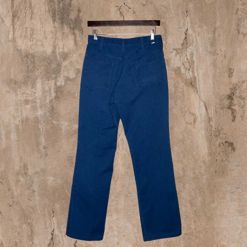 Vintage Ocean Blue Dickies Work Jeans Straight Fi… - image 2