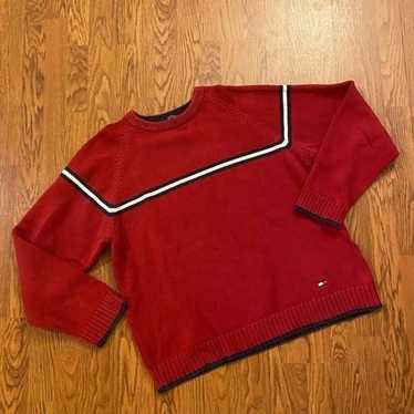 Tommy Hilfiger Vintage Red Sweater XXL - image 1