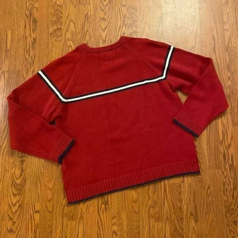 Tommy Hilfiger Vintage Red Sweater XXL - image 2