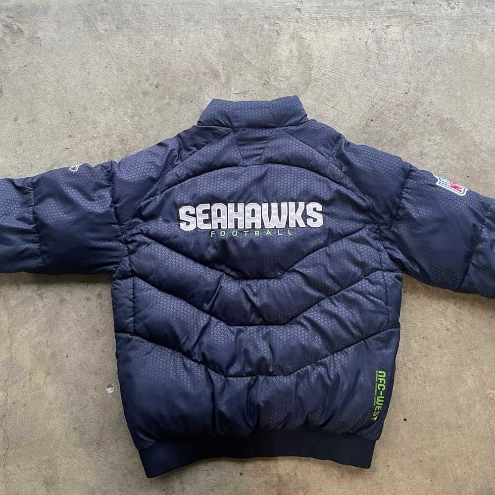 Seattle Seahawks Puffer Jacket - image 7