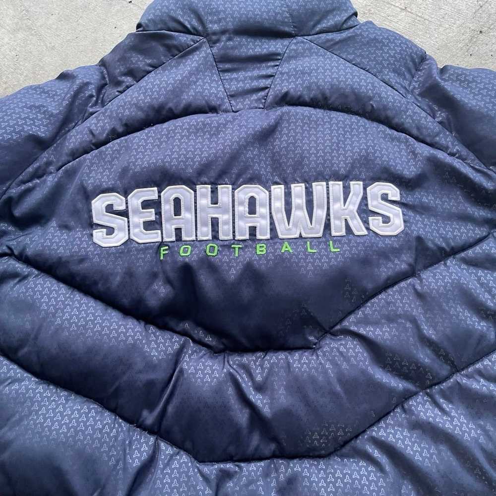 Seattle Seahawks Puffer Jacket - image 8