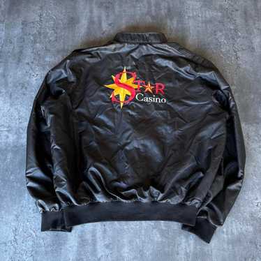 Vintage 90s Bomber Jacket Made In USA - image 1