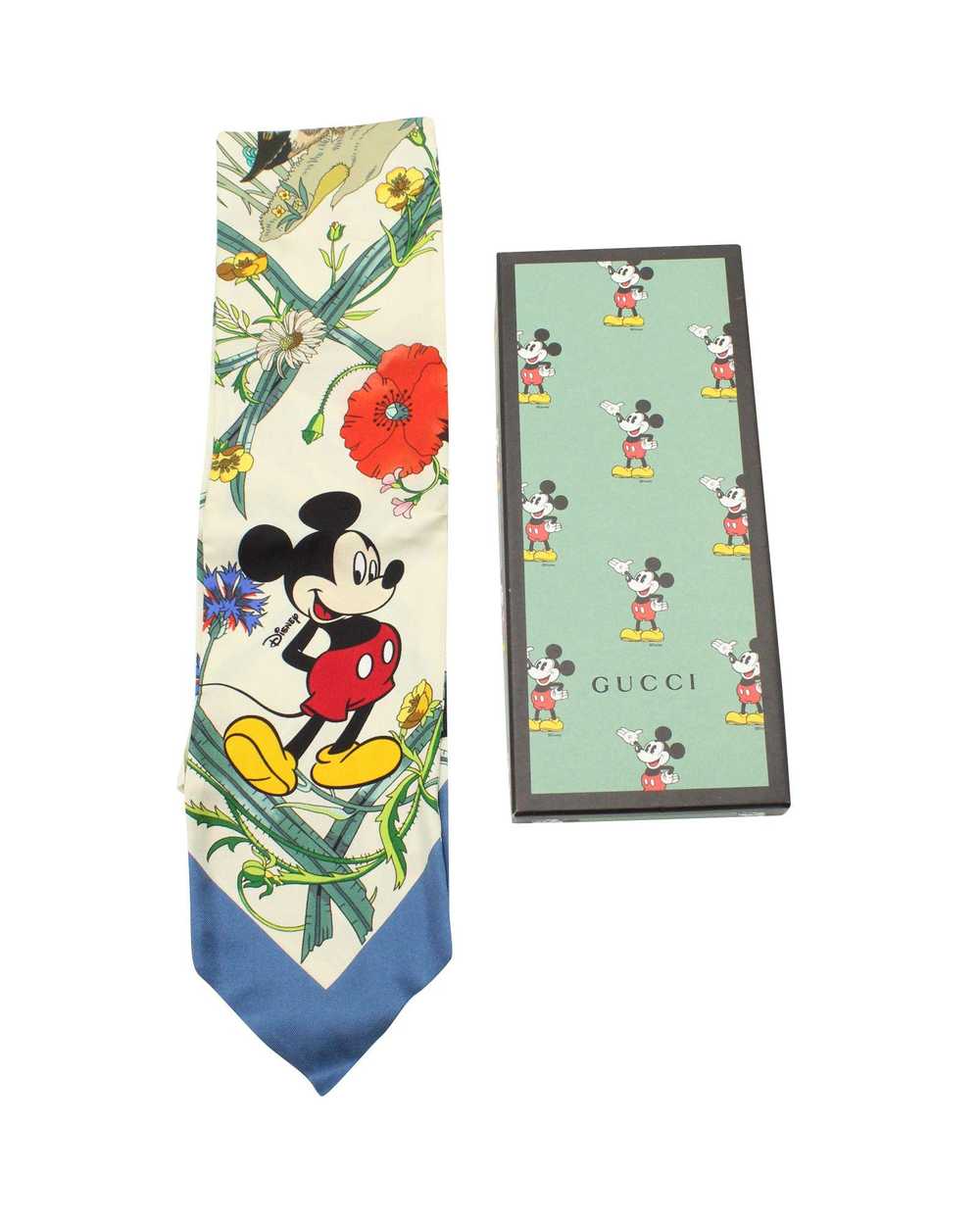 Product Details Gucci x Disney Silk Mickey Mouse … - image 3