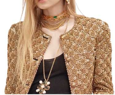 Product Details Crystal Embellished Multi-chain C… - image 1