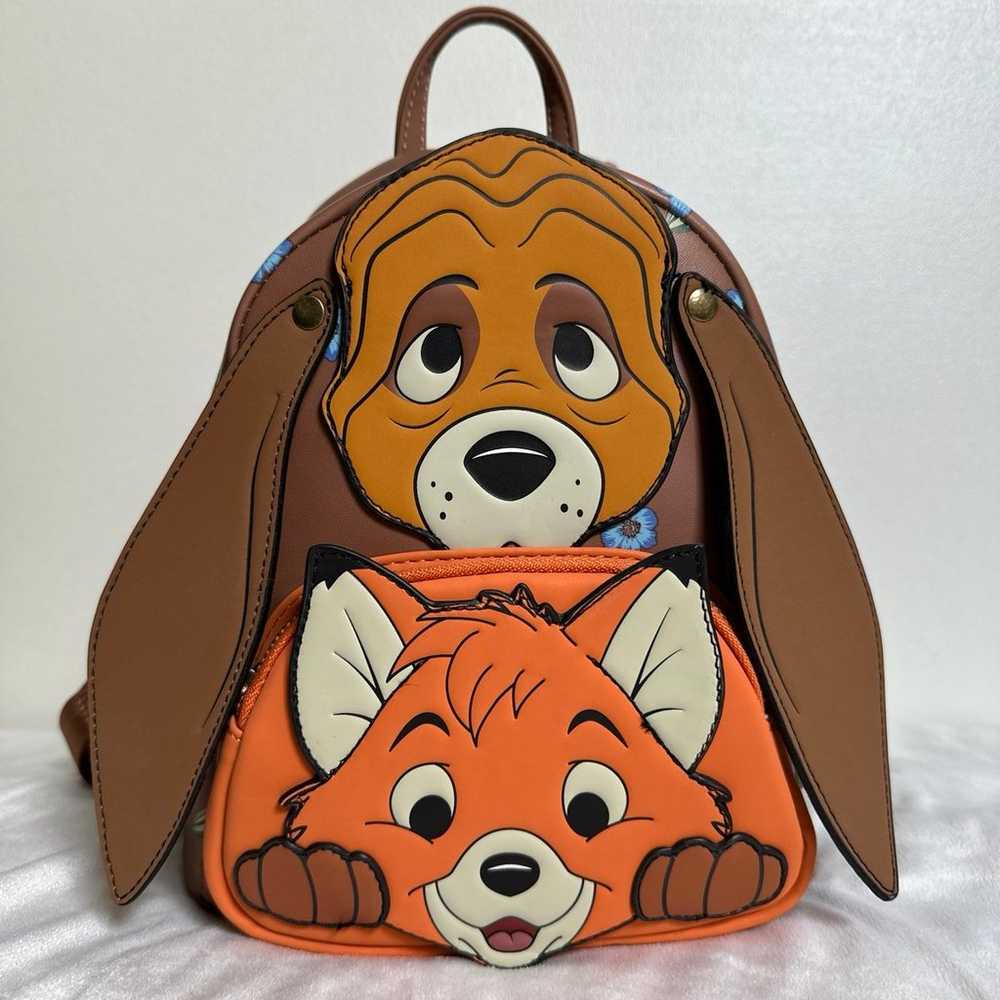 The Fox and the Hound loungefly backpack - image 1