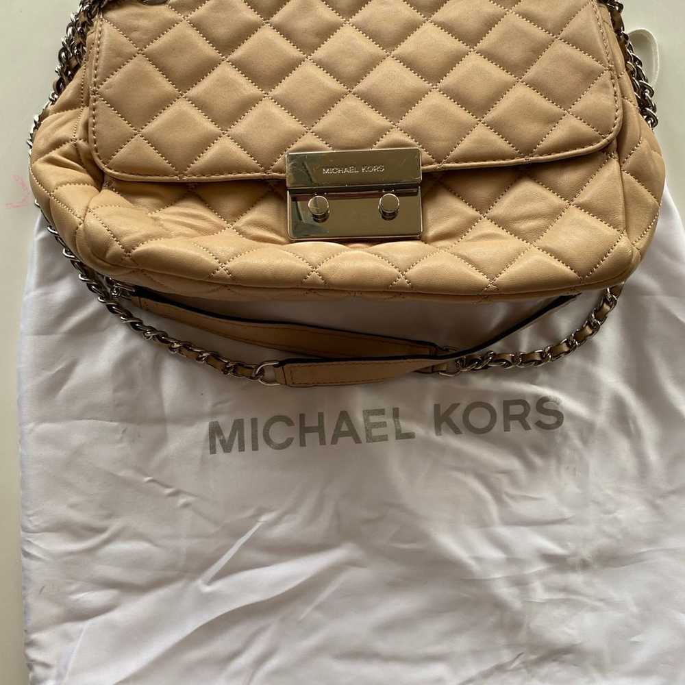 Michael Kors quilted leather handbag - image 12