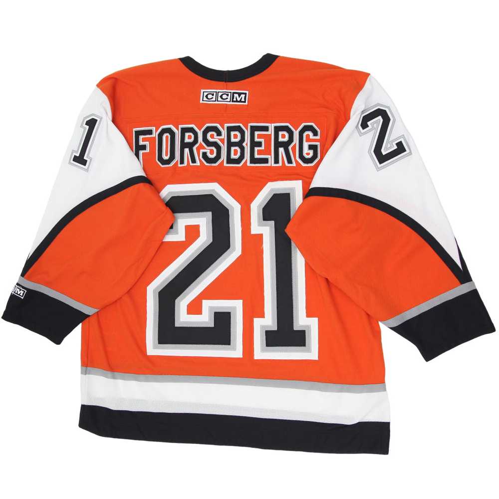 Vintage CCM NHL Philadelphia Flyers Forsberg 21 H… - image 2