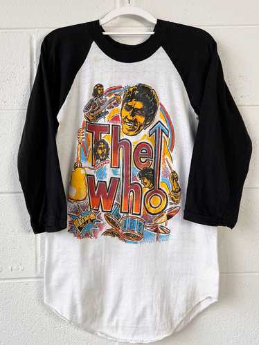 The Who 1982 Tour Boot Raglan