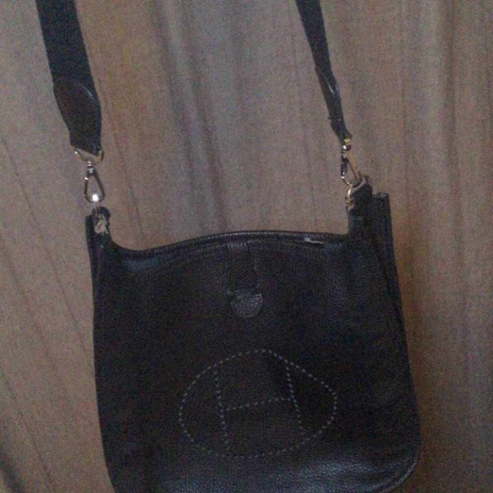 Black hand bag - image 6