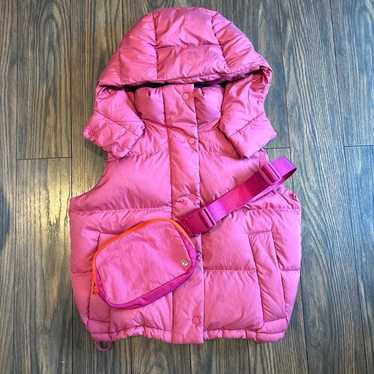 NEW Women Lululemon Wunder Puff Jacket Pink Lychee Size 10