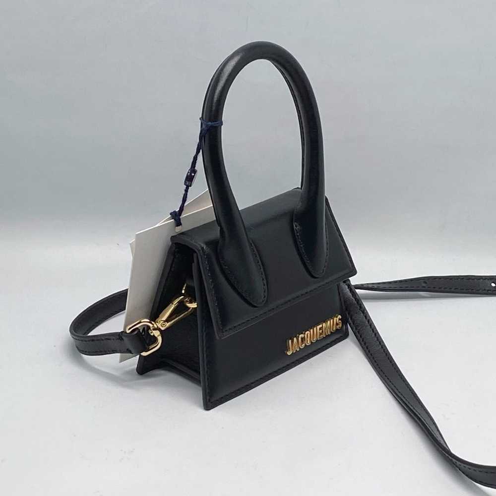 Jacquemus Le Chiquito Leather Mini Top Handle Bag - image 3