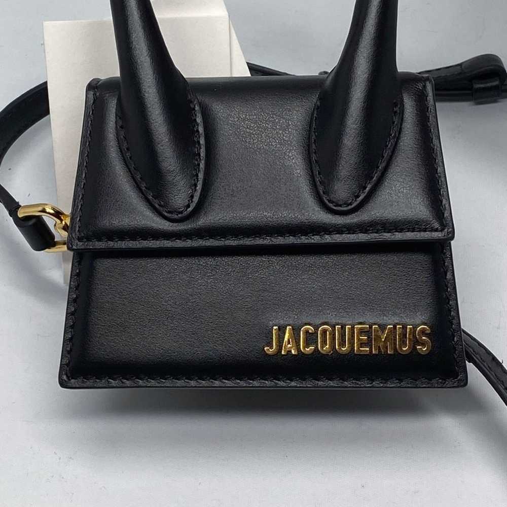 Jacquemus Le Chiquito Leather Mini Top Handle Bag - image 4