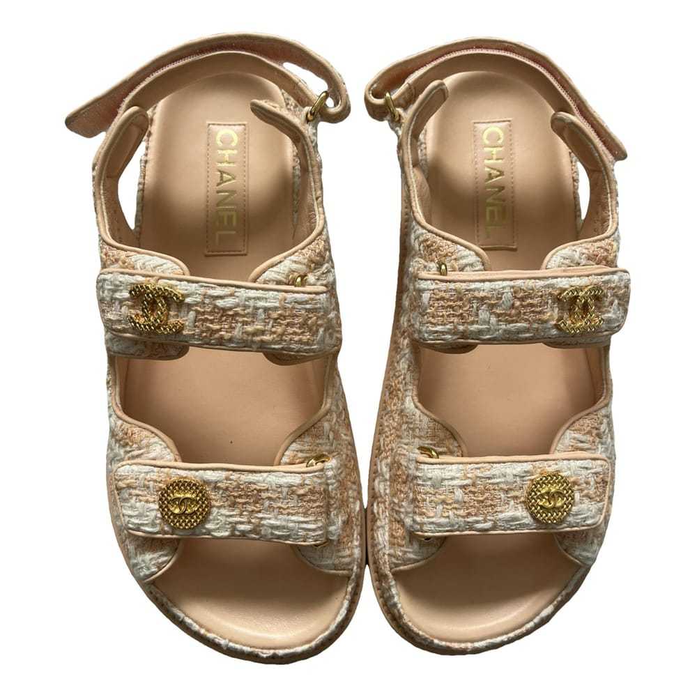 Chanel Dad Sandals tweed sandal - image 1