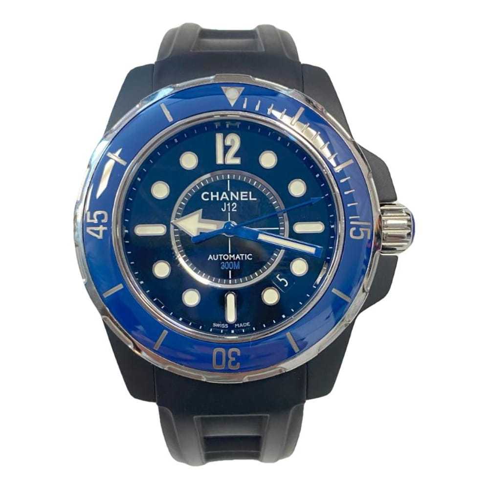 Chanel J12 Marine ceramic watch - image 1