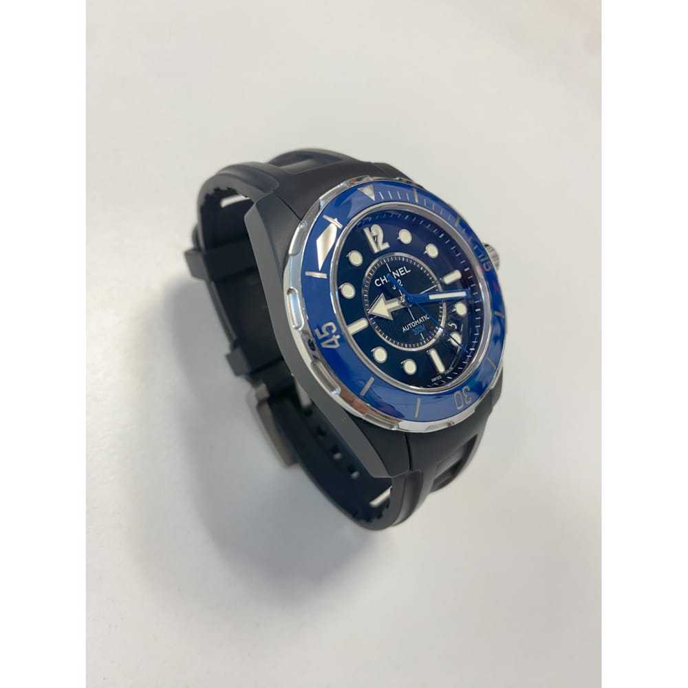 Chanel J12 Marine ceramic watch - image 2