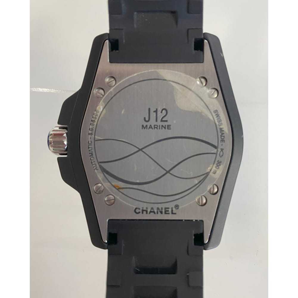 Chanel J12 Marine ceramic watch - image 6