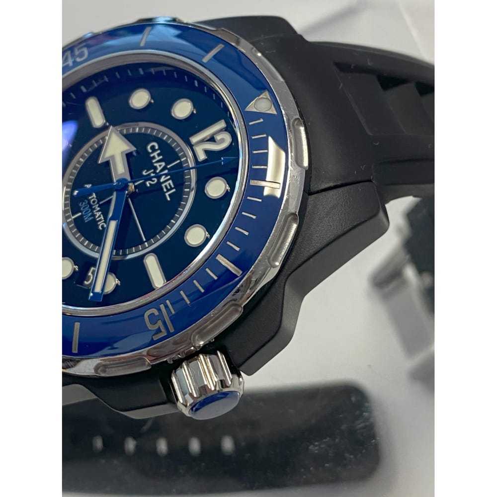 Chanel J12 Marine ceramic watch - image 7