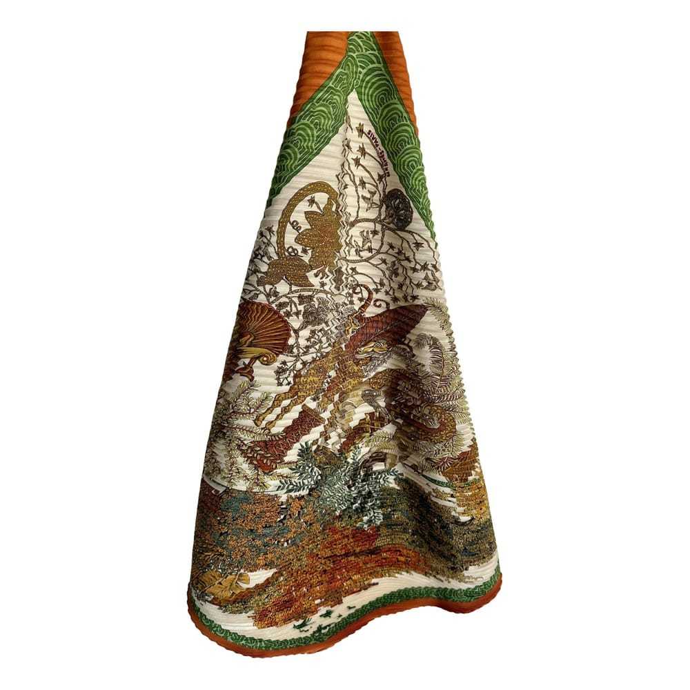 Hermès Losange silk neckerchief - image 1