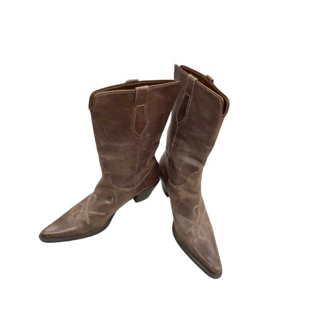 Franco Sarto Cowboy Boots size 6.5(646) - image 4