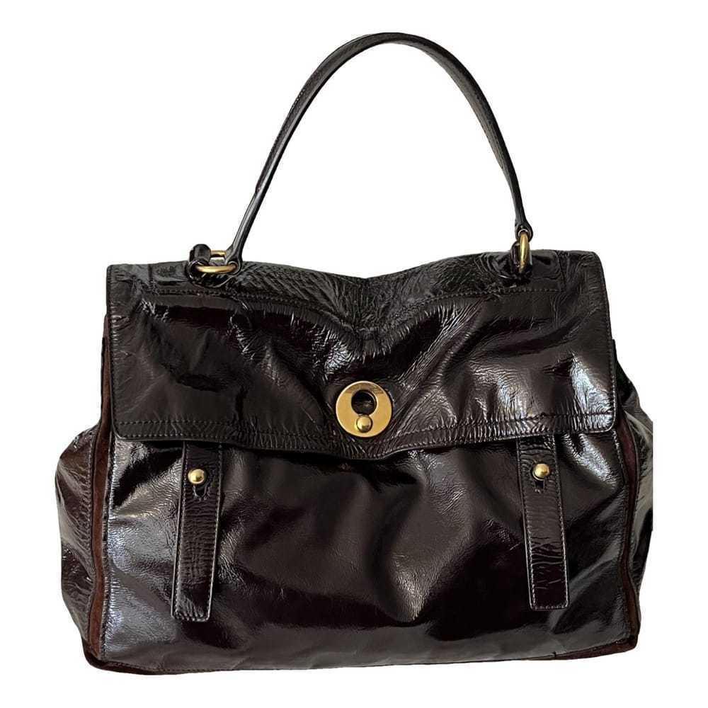 Yves Saint Laurent Muse Two patent leather handbag - image 1