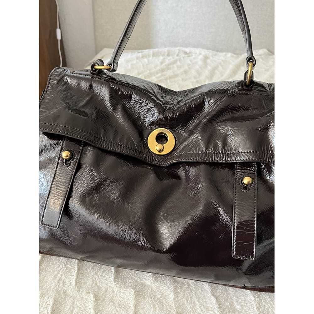 Yves Saint Laurent Muse Two patent leather handbag - image 2