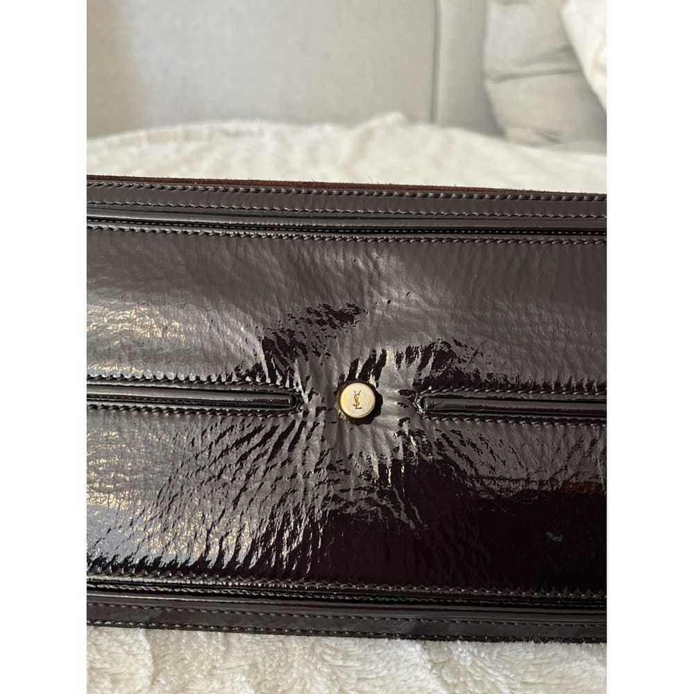 Yves Saint Laurent Muse Two patent leather handbag - image 7