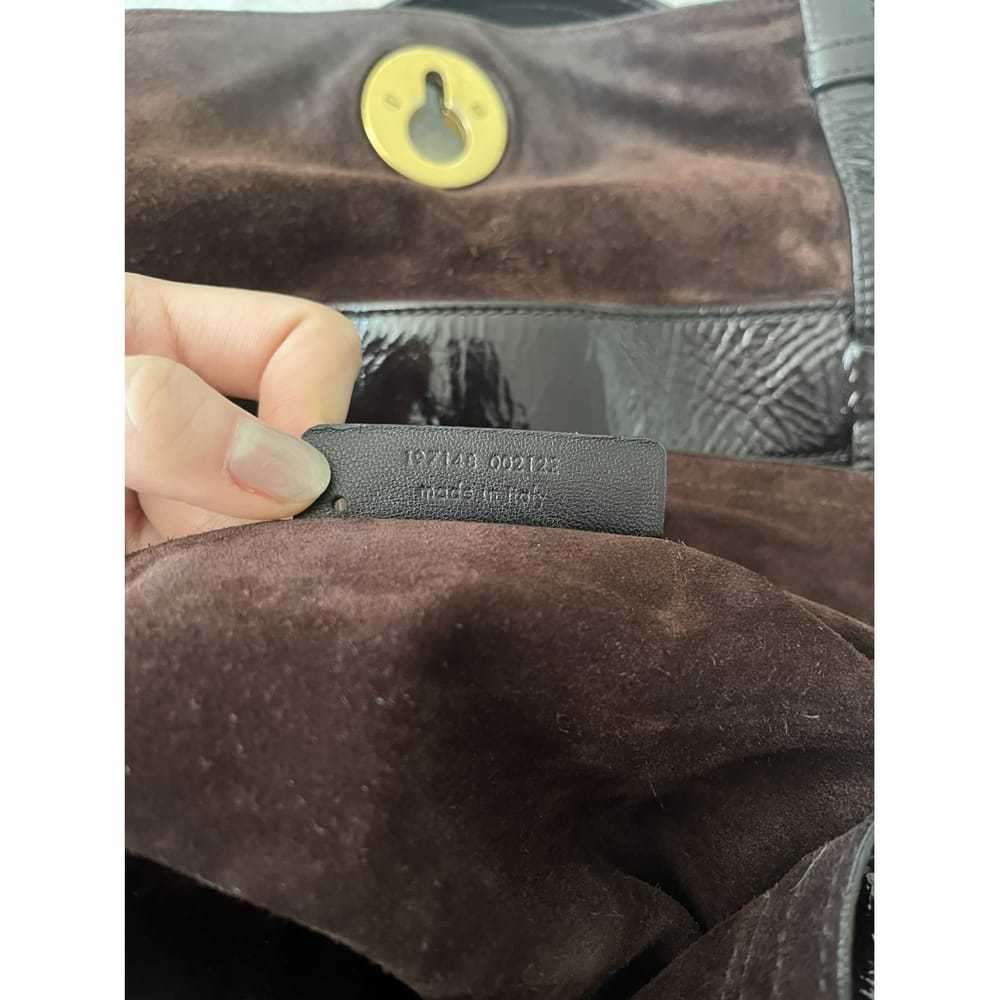 Yves Saint Laurent Muse Two patent leather handbag - image 9