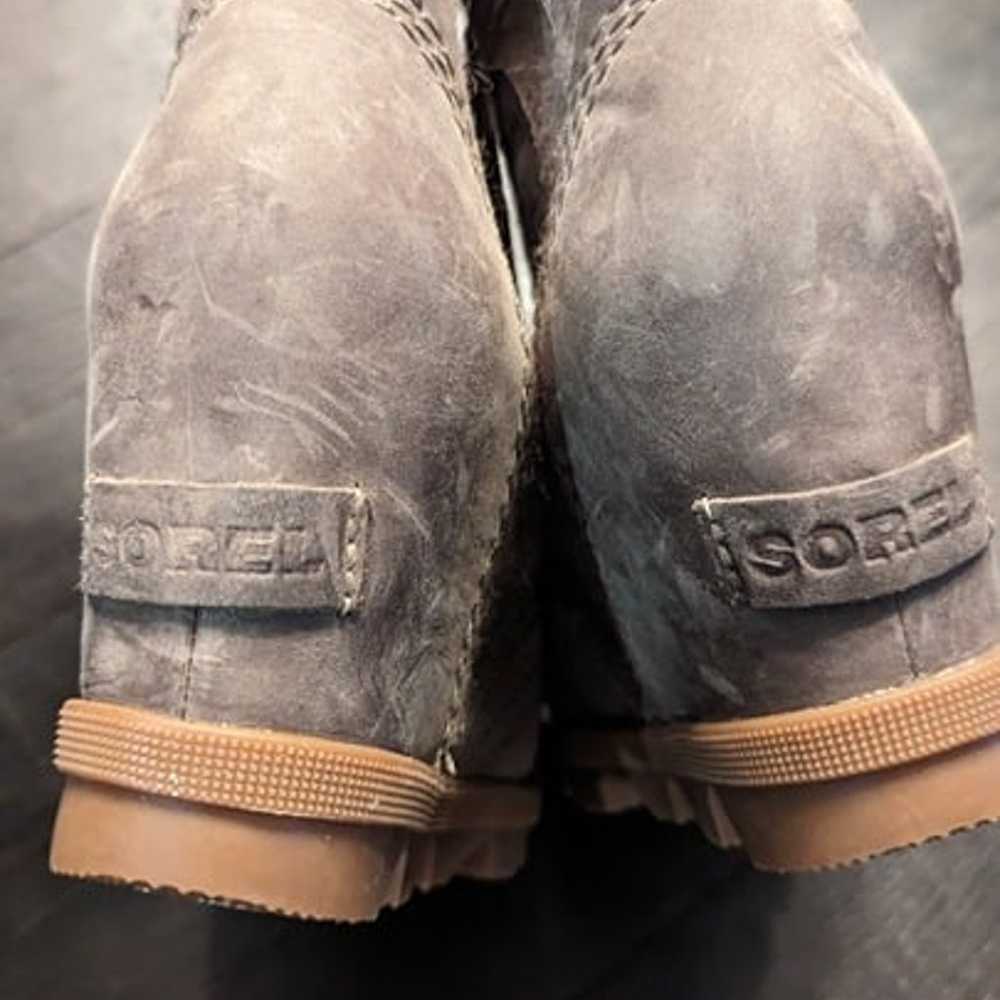 Sorel Lexie Waterproof Leather Wedge Boot 5 - image 6
