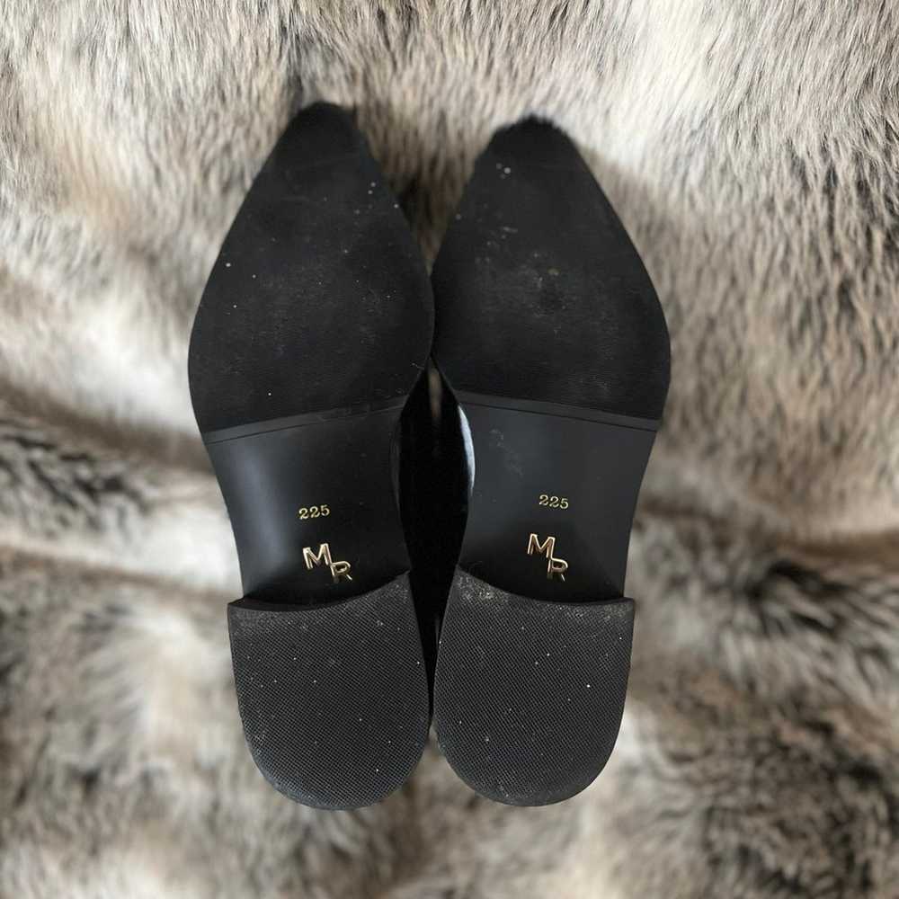 MARYRINGO Pointed Toe Chelsea Boots - Black - image 6