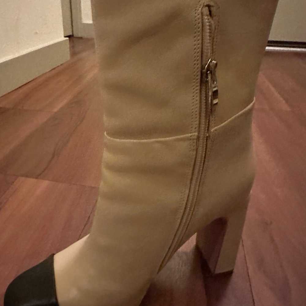 Steve Madden ally beige knee high long boots - image 6