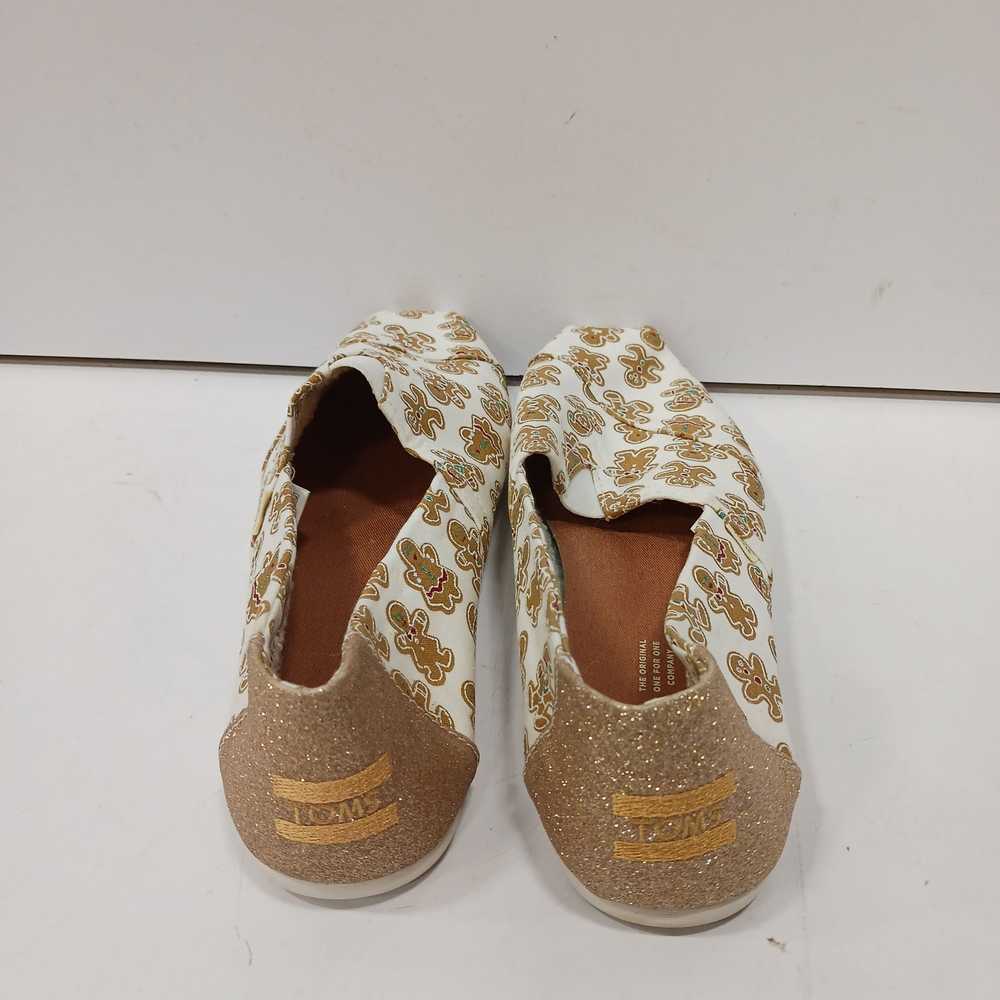 TOMS Natural Canvas Sugar Frosted Ginger People C… - image 3