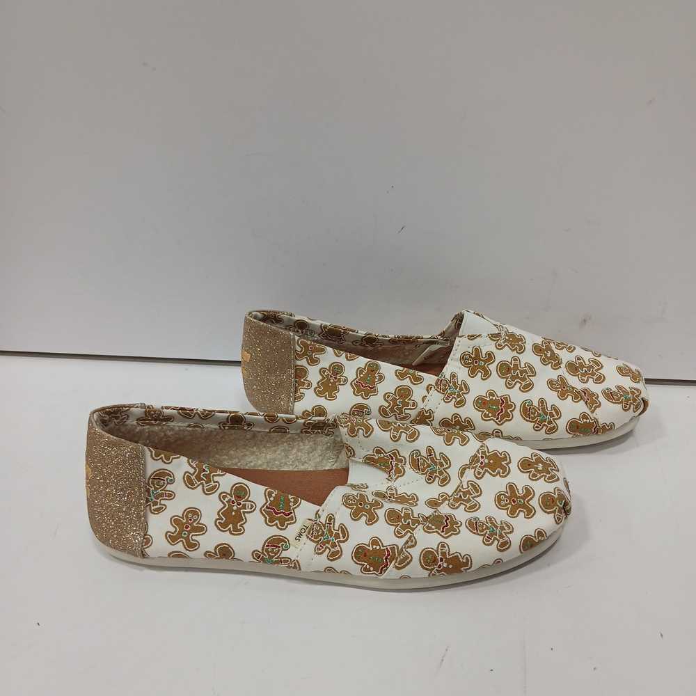 TOMS Natural Canvas Sugar Frosted Ginger People C… - image 4