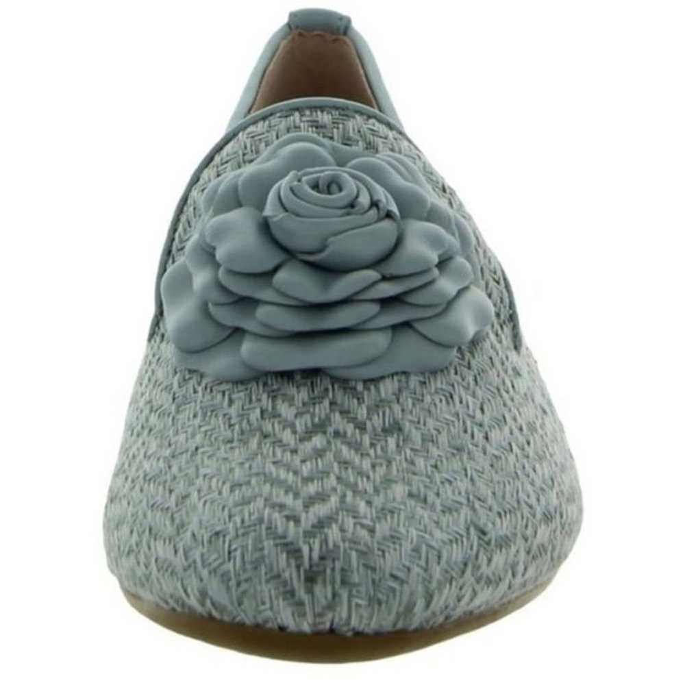 Taryn Rose Brigitta Woven Floral size 12b loafers - image 2