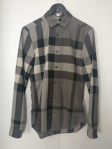 Burberry Grey Exploded House Check Button Up