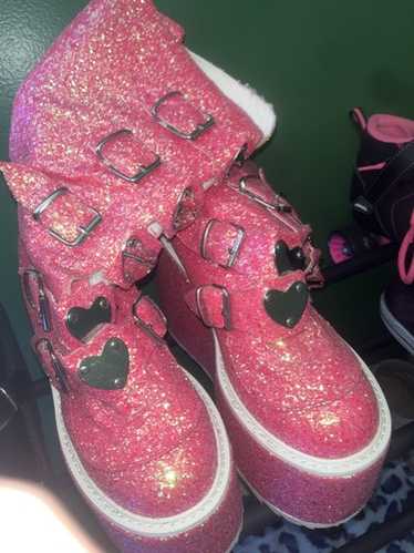 Demonia pink glitter - Gem