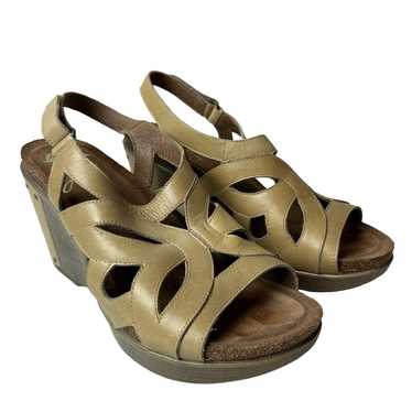 Dansko women’s platform wedge heels sandals sling… - image 1