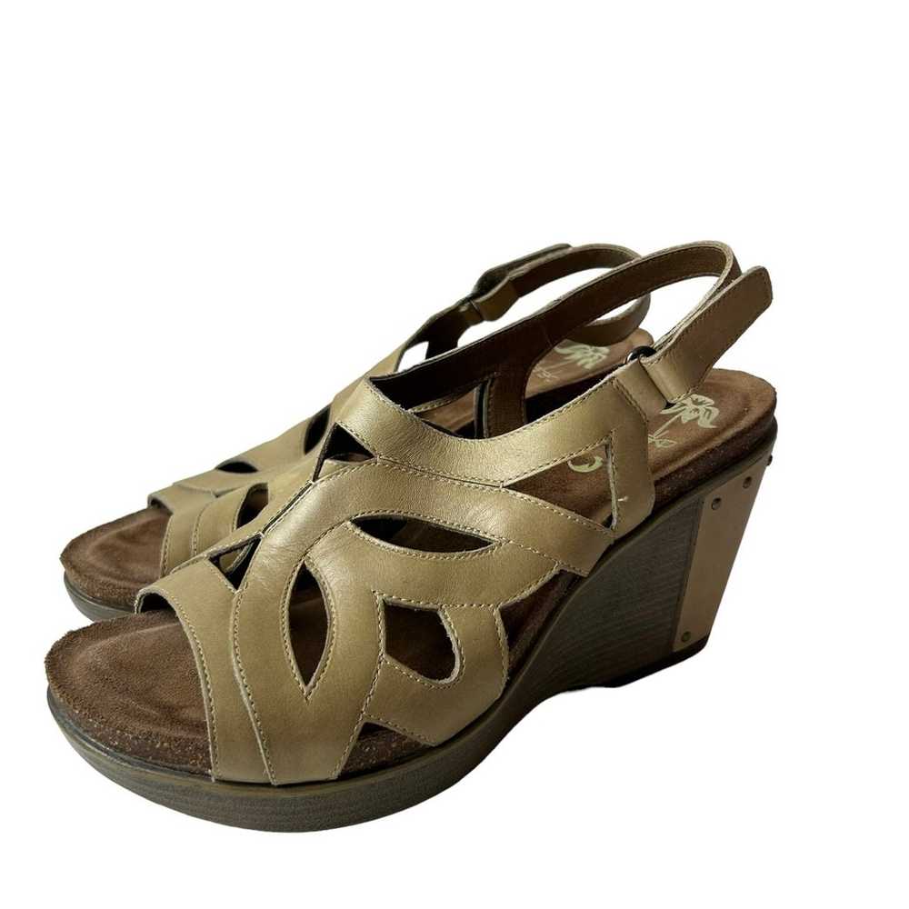 Dansko women’s platform wedge heels sandals sling… - image 4