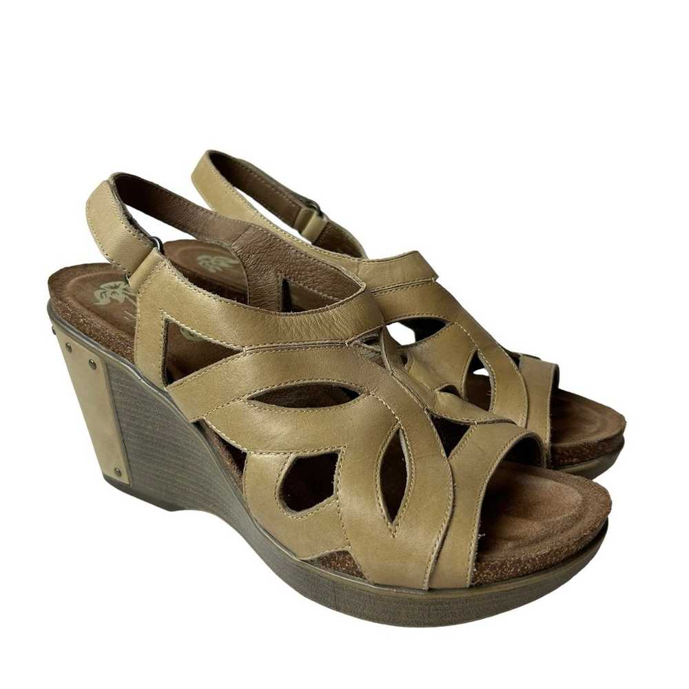 Dansko women’s platform wedge heels sandals sling… - image 5