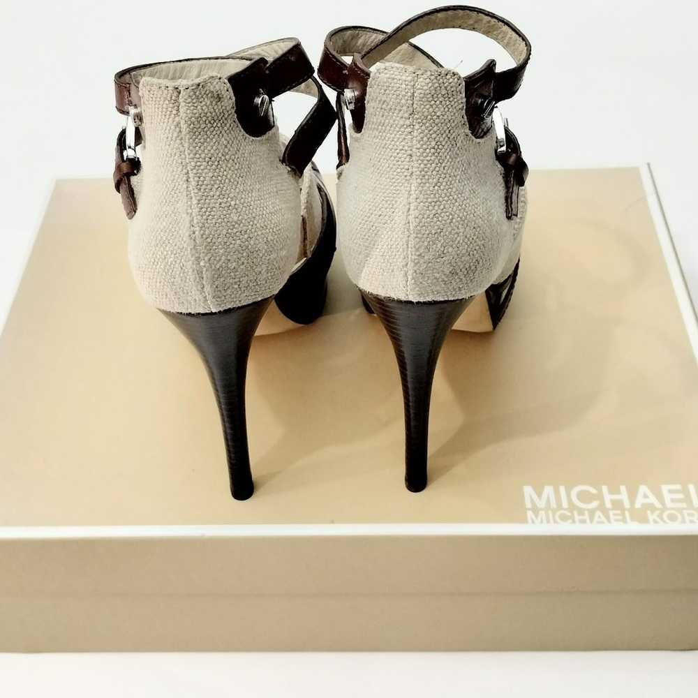 Michael Kors Fallyn Peep High Heel Sandals Women’… - image 6