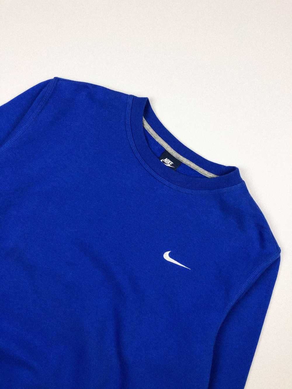 Nike × Vintage Vintage Nike Blue Sweatshirt - image 1