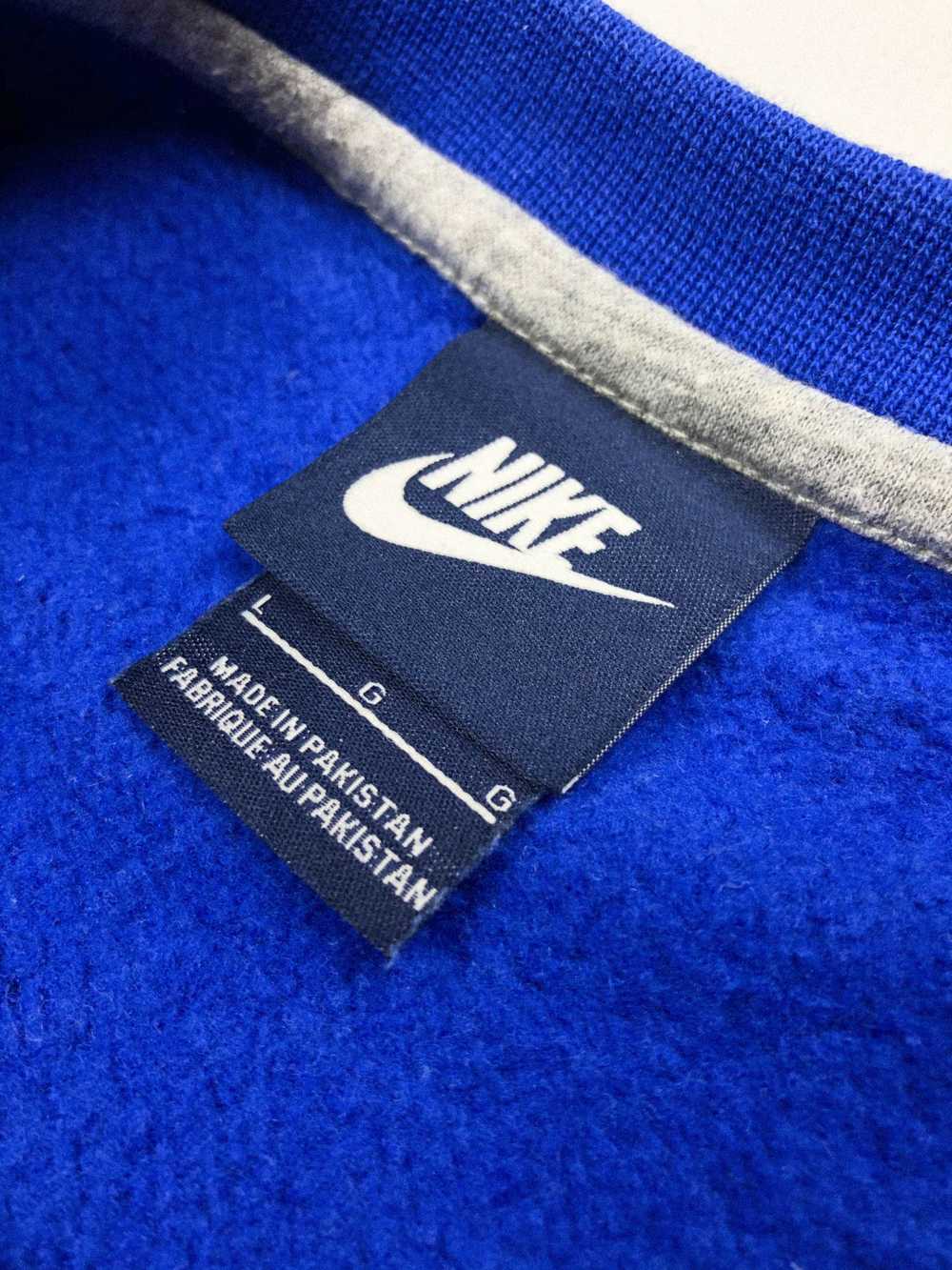 Nike × Vintage Vintage Nike Blue Sweatshirt - image 3