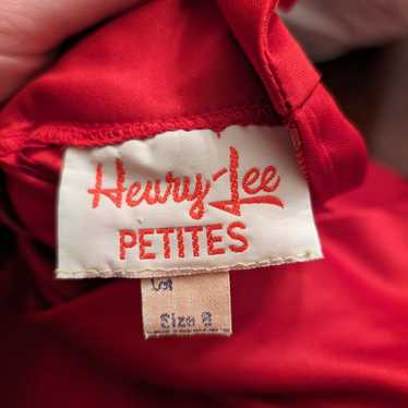 Vintage Red Henry Lee Dress