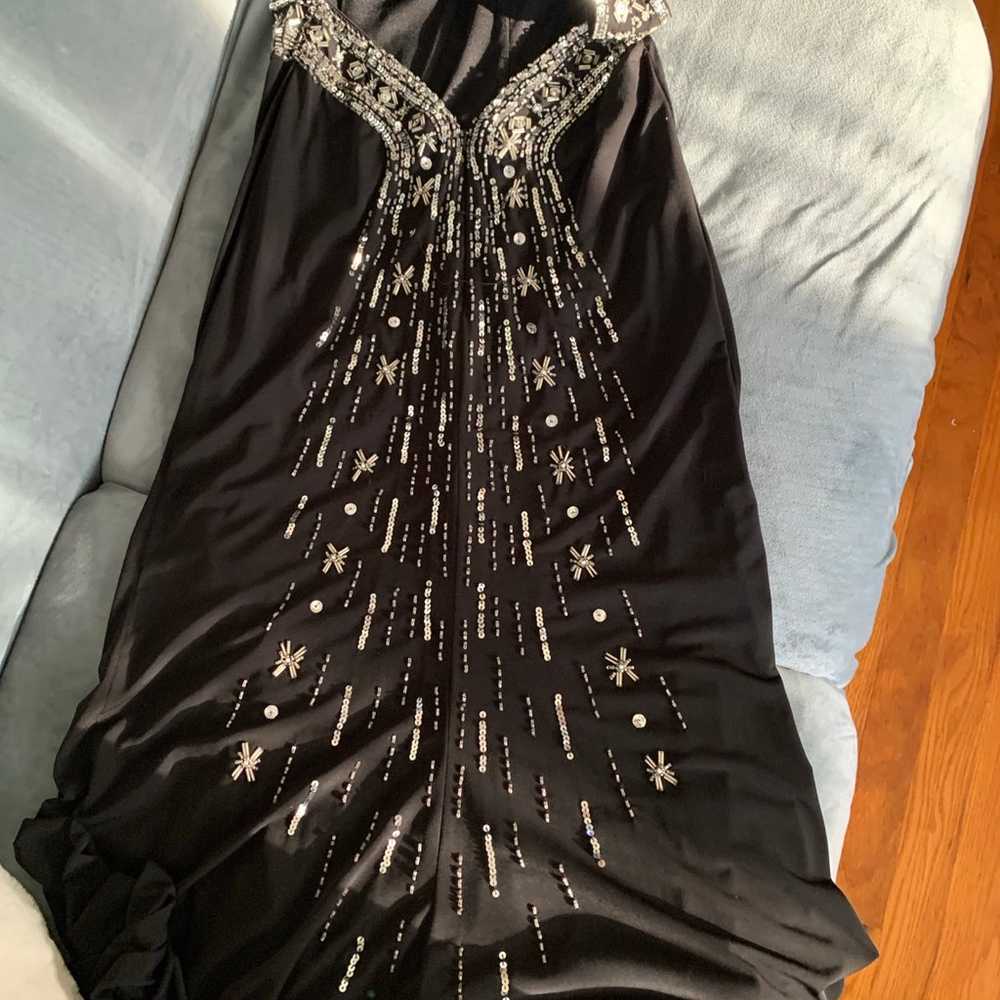 black formal gown - image 3