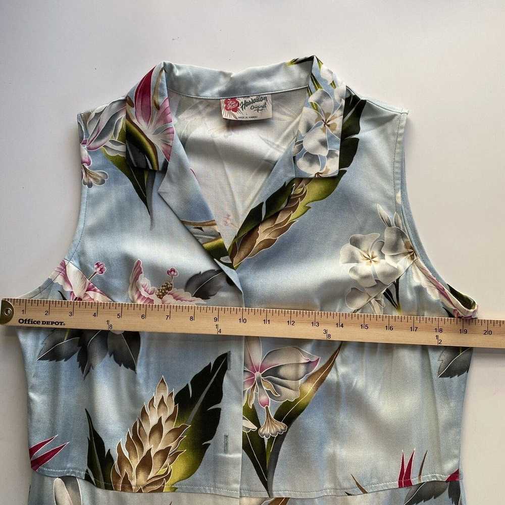 Hilo Hattie Dress Womens Large Hawaiian Maxi Trop… - image 3