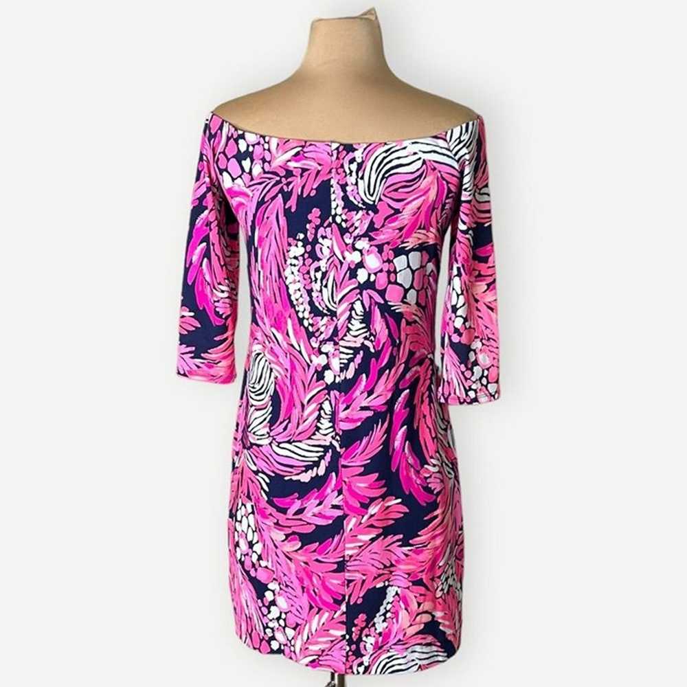 Lilly Pulitzer Laurana Off The Shoulder Dress XS … - image 3
