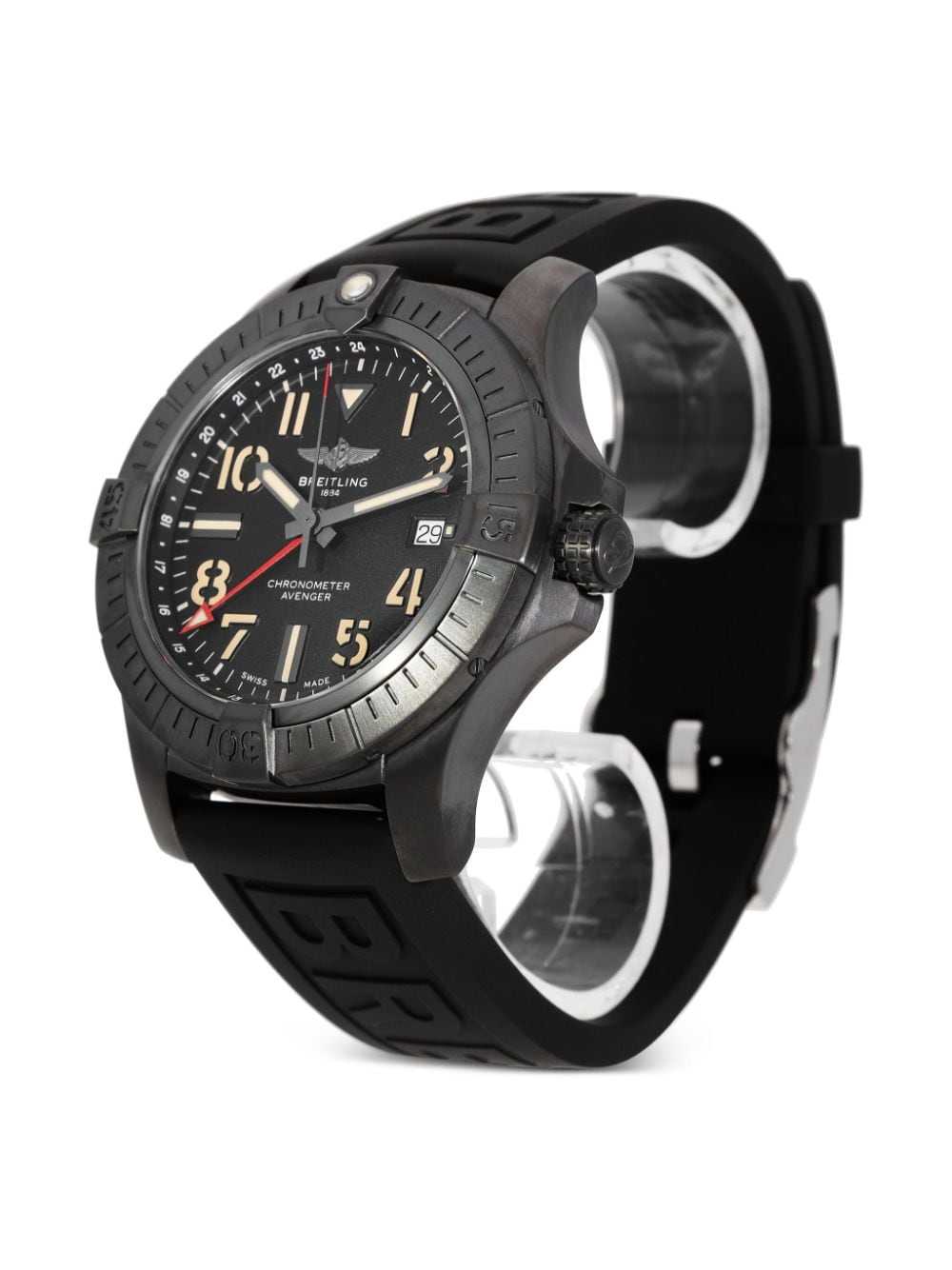 Breitling pre-owned Avenger GMT 45 Night Mission … - image 3