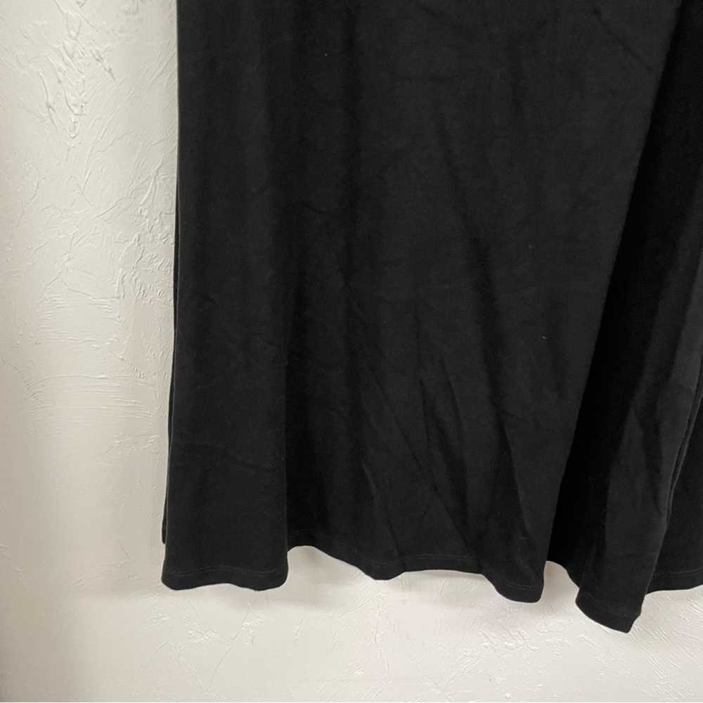 Eloquii Black Fit & Flare Mini Dress Sheer Puff S… - image 5