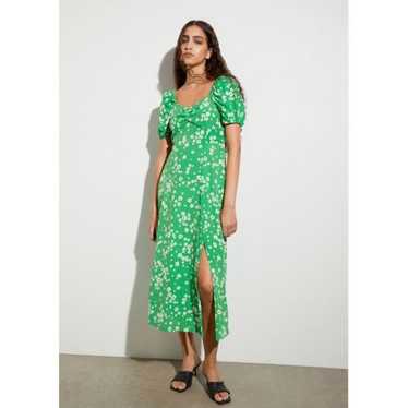 & Other Stories Puff Sleeve Floral Dress - image 1